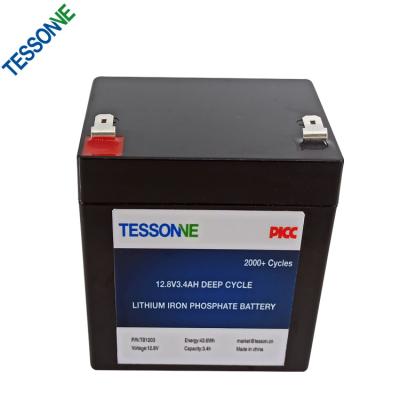 China Toys Lithium Ion Batteries 12.8V 4AH 4 Battery Lead Acid LiFePo Batteries for sale