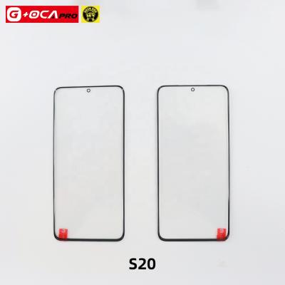 China Repairing Faulty Screen G+OCA pro for Samsung Galaxy S20 2 in 1 Glass with OCA for Outer Glass Front Panel Replacement for sale