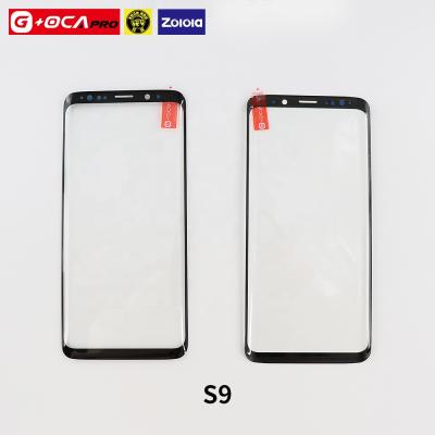 China Scratch Resistant G+OCA Pro For SAMSUNG S9 2 in 1 Glass with OCA Edge Front Panel Replacement for sale