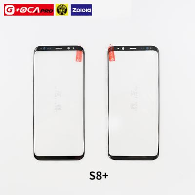 China Scratch resistant G+OCA pro for SAMSUNG S8 plus 2 in 1 glass with OCA Front Panel Replacement for sale