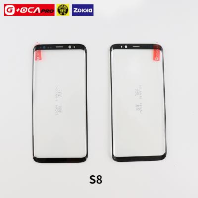 China Scratch Resistant G+OCA Pro For SAMSUNG S8 Edge 2 In 1 Glass With OCA For Front Panel Replacement for sale