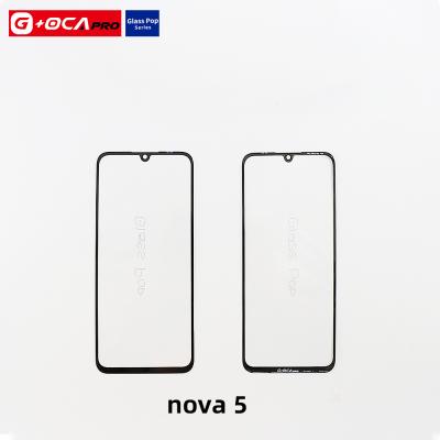 China Repairing Defective Brand New Pro Front Screen Glass Cover Lens Outer Screen G+OCA Hot Sale Stable Quality With OCA For Huawei nova 5i for sale