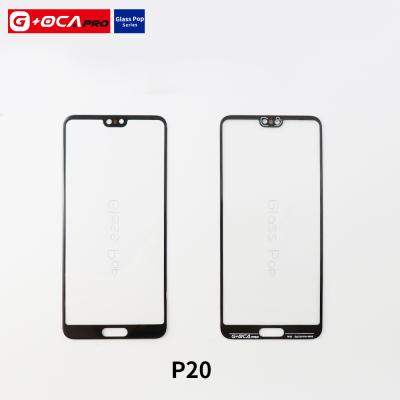 China Pro Front Outer Glass Huawei P20 Repair Faulty Screen G+OCA Glass With Oca For Huawei Oca Glass for sale