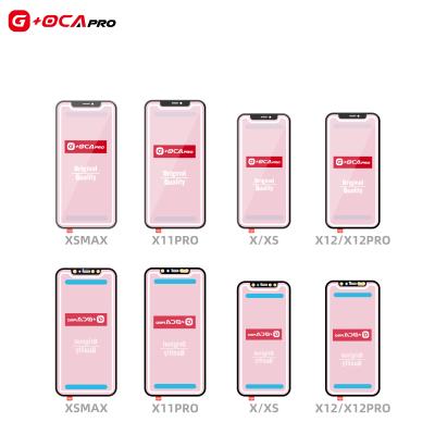 China G+OCA Original Quality Pro Outer Glass With Mesh Front Glass Without OCA Earphone Anti-Dust For IPhone 12/12mini/12Pro/12ProMax For IPHONE for sale