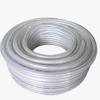 China Best Price Soft 1 Inch 2 Inch Poly PVC Water Hose Tube Braided Plastic Fiber Reinforced Price for sale