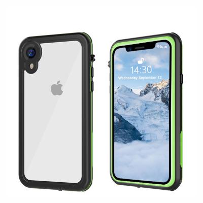 China IP68 Profession Universal Shockproof Waterproof Case Waterproof Phone Case Pocket For iPhone XR for sale