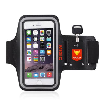 China Fanshion factory direct wholesale neoprene sports armband customized logo running armband for mobile phone for sale