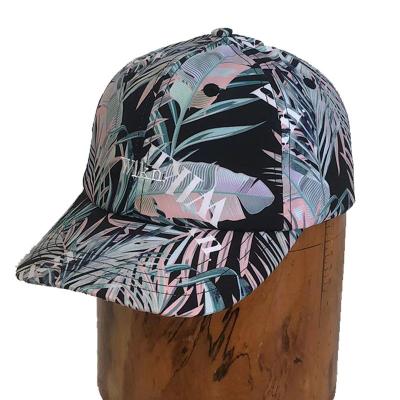 China breathable & Fashion Baseball Hat 6 Panel Hat Printed Waterproof Custom Quality Adjustable Unisex Baseball Cap for sale