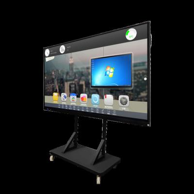 China Education.Training.Office 65/75/85/98 Inch Dual Slot System OPS School LCD Display PC Touch Screen Panel Smart Board Interactive Whiteboard For Office school of for sale