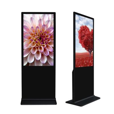 China Indoor Indoor Floor Standing Digital Kiosk For Advertising Size Customized Touch Interactive Display for sale