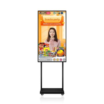 China Live Streaming MJK Live Streaming Broadcasting All-In-One Equipment for Advertising 32 Inch Large Interactive Screen for sale