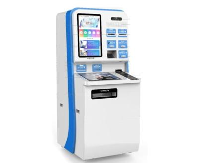 China Multifunctional SDK self-service terminal/kiosk customized multifunctional cash payment size touch screen cash payment kiosk for sale