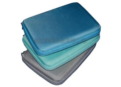 China Blue Travel EVA Laptop Sleeve Protective For Packing , Velvet Inner Material for sale