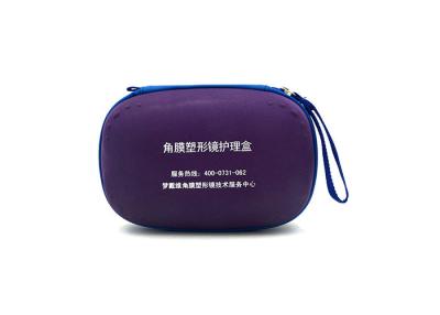 China EVA Plate Medical Hard Case Purpul Color With Nickel Plating Zipper , Eco Friendly for sale