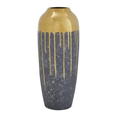 China (1300 degrees) wholesale Chinese custom large classic pottery ceramic vases high temperature fired home decor for sale