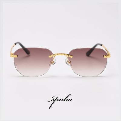 China SPUKA S31443 SPUKA S31443 Fashion Sun Glasses Unisex Sunglasses Men Women Fashion Luxury Classic Frameless Rimless Sunglasses for sale