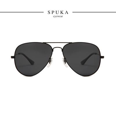 China Polarized Sunglasses SPUKA 3025 Classic Polarized Sun Glass Men Women Shades 1.1mm TAC Mirrored Lens Sunglasses for sale