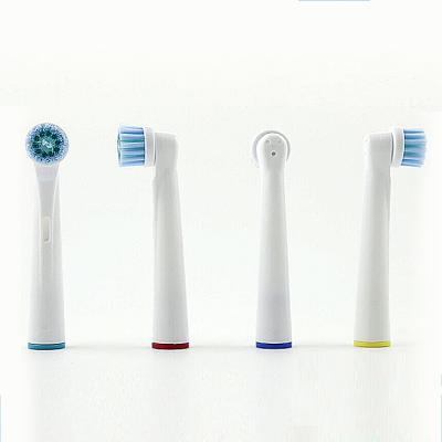 China Outdoor White Sonic Removable Brau n Toothbrush Replacement EB-17C Replacement Rotating Head for sale