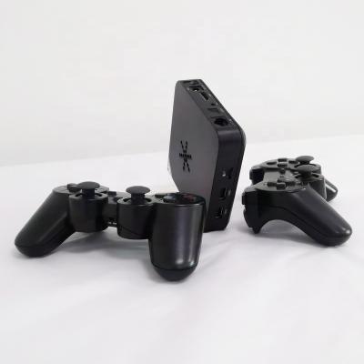 China Plastic Wireless Emulator 64G 128G 8000+ Retro DM PS1 N64 NDS Video Console Game Bitten Handheld Game Player for sale