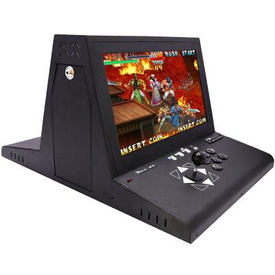 China 18.5 Inch Dual-Screen Home Desktop Arcade DA PANDORE'S BOX Double-Rocker Console Console Metal Fighting Mini Arcade Joystick Retro Arcade for sale