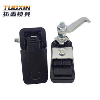 China Tuoxin MS726 Cabinet Lock Swing Lock Zinc Alloy Electric Push Button Flat Handle Keyless Latch for sale