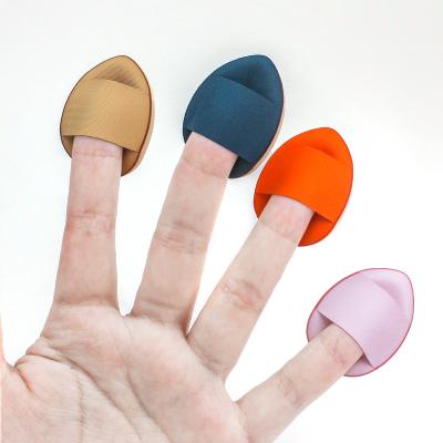 China Mini Cosmetic Puff Details Concealer Fingertip Puffs Mini Cosmetic Puff Details Concealer Cushion Puff Makeup Wholesale Small for sale