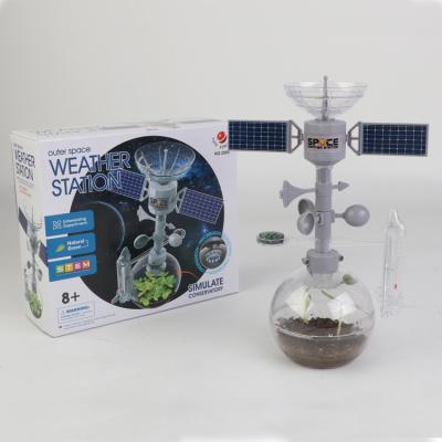 China Science Experiment Toys New Science Experiment Toys For Kids Space Weather Station Factory Observation Set For Primary School Students for sale