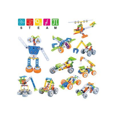 China Hot Fashion Fully Assembled Good Quality Creative Collect Toy Building Block Engineering Car For Children for sale