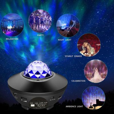 China 2021 Best Selling New Idea Star Night Light Bluetooth LED Laser Star Projector Remote Controlled Projector for sale