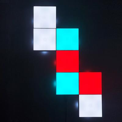 China New Product Modern Touch Colorful Square Light, Remote Control IR LED Light for Wall Home Decoration for sale