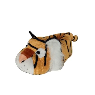 China HOT Widely Used Super Soft Fabric Top Quality Indoor Shoes Plush 36-41 Tiger Slippers for sale