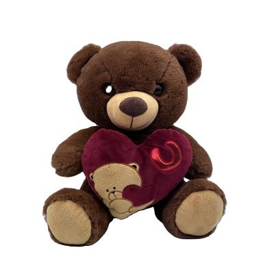 China 2022 Custom Cute Teddy Bear Plush Toy Teddy Bear Valentines Day Gift Universe I Love You for sale