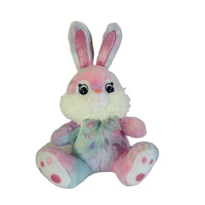 China Plush Wholesale New Fashion Baby Mixed Colors Rabbit 30cm Rabbit Bag Plush Toys for sale