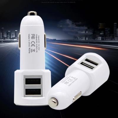 China Mobile Phone Tablet MP3 GPS Customized 5v 2A Super Fast Multi USB 2 Car Left Dual USB Charger For Smart Mobile Phone for sale