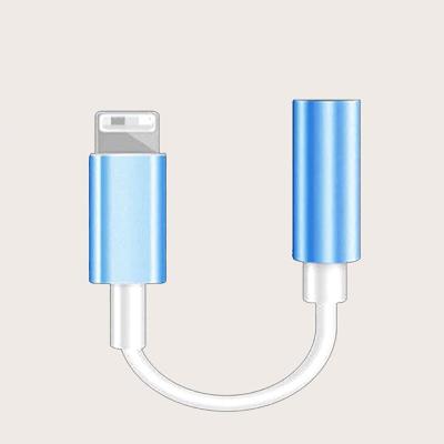 China Used for current charging cell phones available in the market. Earphone Adapter For iPhone Lightning To 3.5 Mm IOS Adapter For iPhone 7 6 8 11 for sale