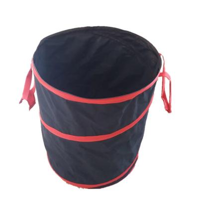 China New Stored Quality 2022 Super Sale Pop Up Garbage Bin Garden Waste Bag Polyester POP UP Bag for sale