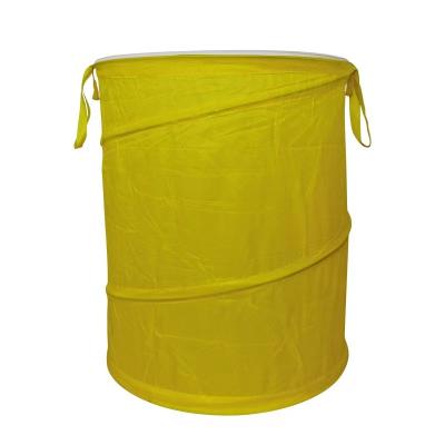 China 2022 Best Quality Polyester Laundry Basket Pop Folding Laundry Basket Foldable Laundry Bag for sale