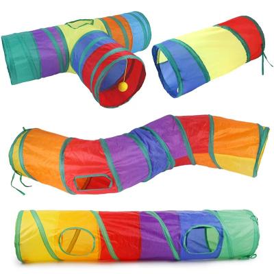 China New Sale Connectable Tubes Viable Cat Tunnel of a Cat Tunnel Pet Cat Tunnel Foldable Way for sale