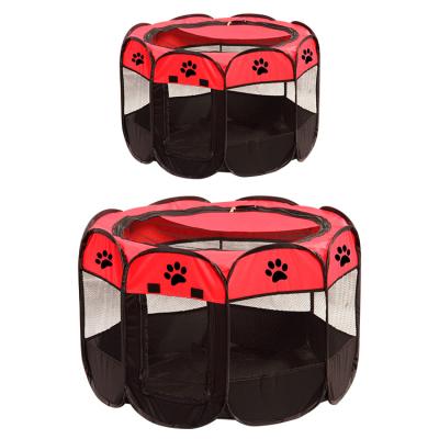 China Portable Cat Dog Pet Tent Portable Waterproof Camping Travel Waterproof Bed Pet Tent for sale