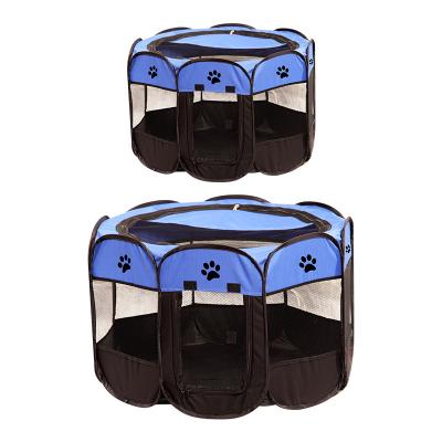 China 8 Panel Waterproof Foldable Pet Playpen Dog Camping Tent For Indoor&outdoor for sale