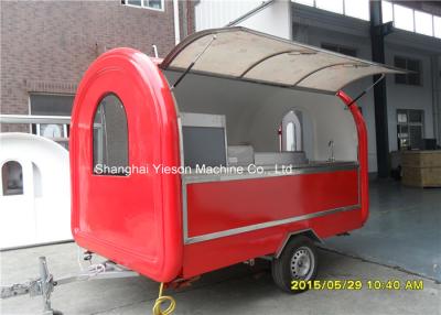 China Openlucht de Pizzakar van de Snel Voedselconcessie Trailers Truck Van BBQ Vending Te koop