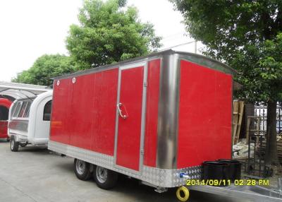 China Food Truck Hamburger Unusual Catering Vans Stainless Steel With Glass Window Canopy for sale