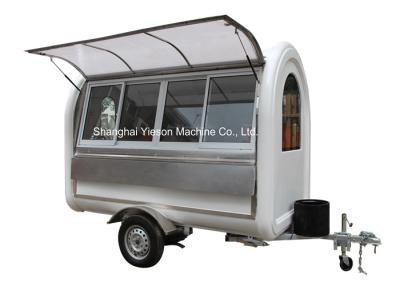 China BBQ Food Truck Trailers Catering Van Mobile Kitchen Carts for sale