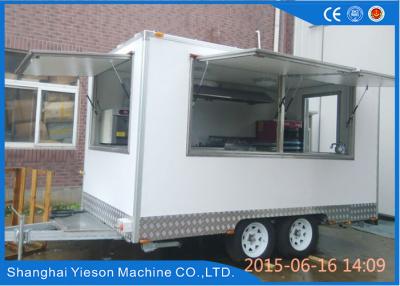 中国 食糧カートの移動式食糧は食糧トラックのホット ドッグの cart food van food のトレーラーを運びます 販売のため