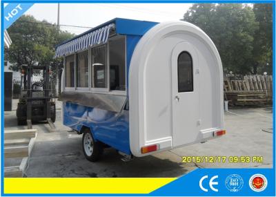 China Sliding Glass Windows Mobile Food Trailers Snack Outdoor Food Kiosk for sale