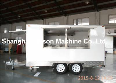 China Multifunction Mobile Kitchen Concession Trailer Glass Reenforced Panel for sale