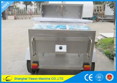 China Quick Delivery Dim Sum Mobile Fruit Cart Multi Purpose Insulated Street Food Carts for sale