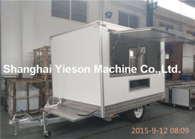 China Ausralian Standard Mobile Food Kiosk Trailer GRP Mobile Ice Cream Truck for sale