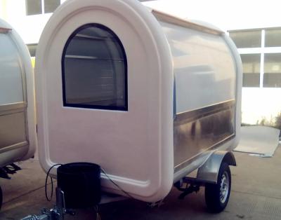 China Durable Outdoor Mobile Shop Food Truck Trailers Easy Installation for sale