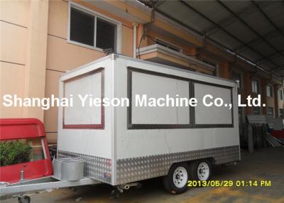 China Portable Durable Commercial Kitchen Trailers Mobile Fast Food  Trailers for sale